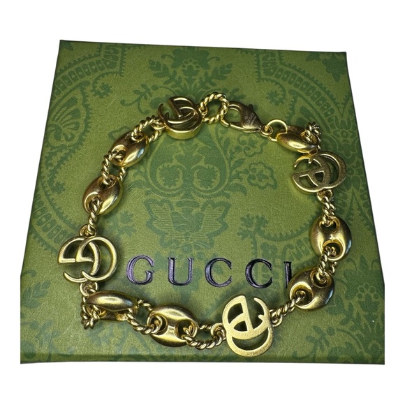 Gucci double G bracelet (7.5 inches) - Picture 4 of 4